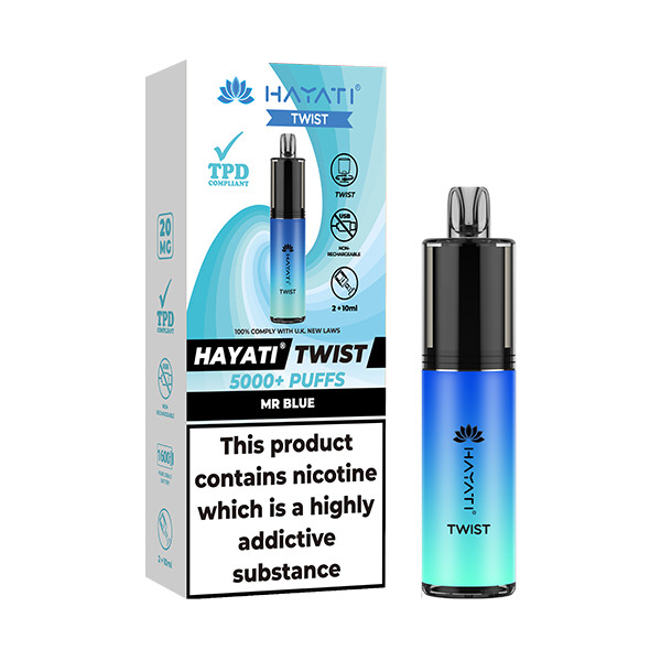 Hayati Twist 5000 Mr Blue